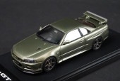 1/43 MARK43 PM4301MJ ���� �������饤�� GT-R Vspec II BNR34 millennium jade