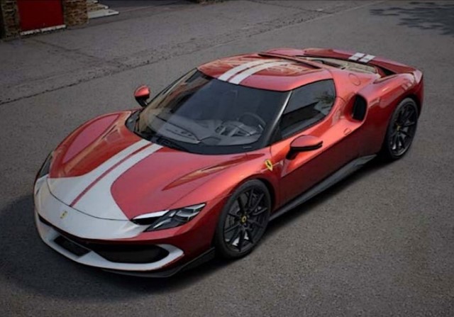 現品限り！BBR　Ferrari F2002 1/43スケールミニカー 赤 BBRC265SU02 Ferrari 296 GTB Assetto Fiorano Rosso F1 Metallic