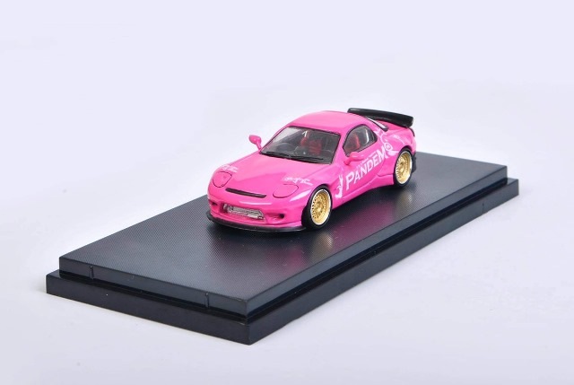 予約 Master 1/64 マツダ Mazda RX7 Rocket Bunny ピンク