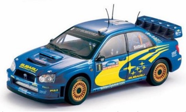 予約 4368 サンスター 1/18 スバル インプレッサ WRC2004 2004年ラリー