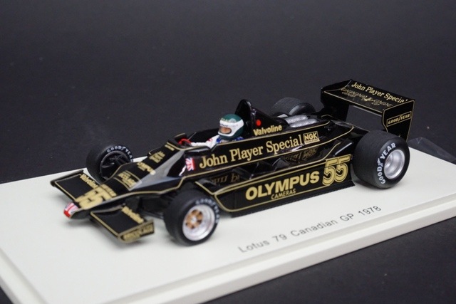 スパーク 1/43 ロータス79 #55 1978 カナダGP ジャン＝ピエール
