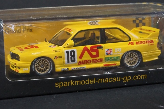 1/43 スパーク SA188 BMW E30 マカオギアレース 1991 #18, Boost Gear