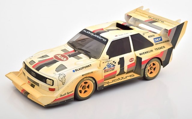 新品 CMR190 CMR 1/18 アウディ Sport Quattro S1, Winner Pikes Peak
