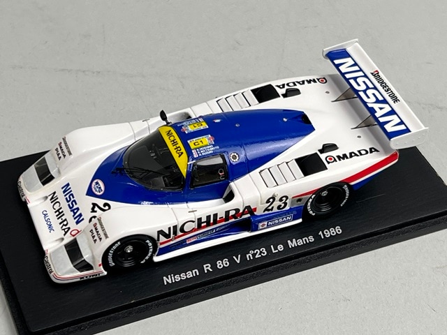 1/43 スパーク S3580 日産 R86V ルマン 1986 #23 星野一義 / 松本恵二