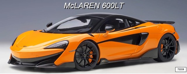 新品 76084 オートアート 1/18 マクラーレン McLAREN 600LT （オレンジ