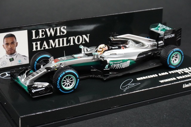 1/43 ミニチャンプス 417160644 メルセデス AMG ペトロナス F1チーム
