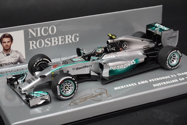 1/43 ミニチャンプス 410140006 メルセデス AMG ペトロナス F1 チーム