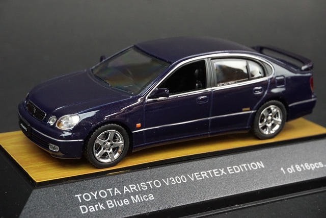 1/43 tosa 30001 トヨタ ARISTO V300 VERTEX EDITION ダークブルー