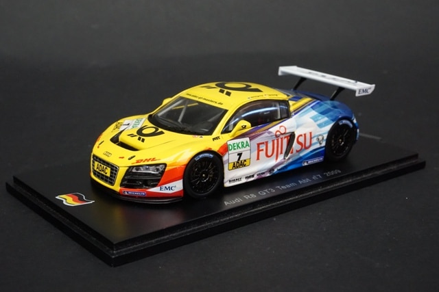1/43 スパーク SG002 アウディ R8 GT3 Team Abt #7 2009 Willieams