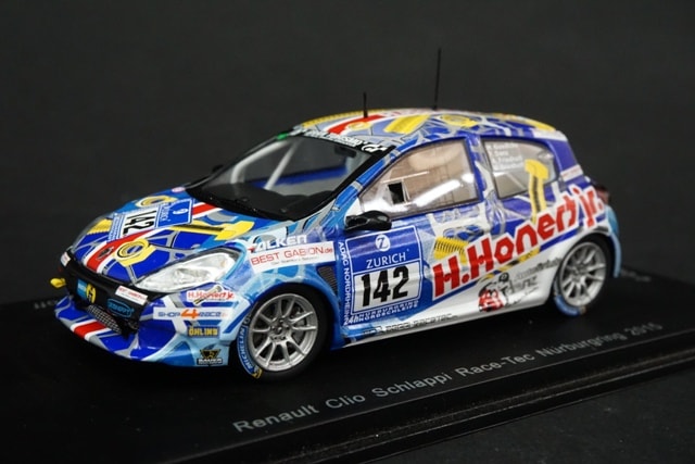 1/43 スパーク SG199 Renault Clio Schlappi Race-Tec Nurburgring