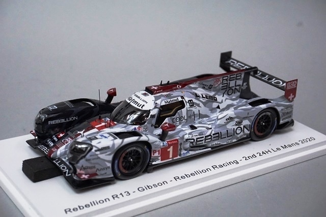 1/43 スパーク S7955 Rebellion R13 Gibson Rebellion Racing 2nd 24H