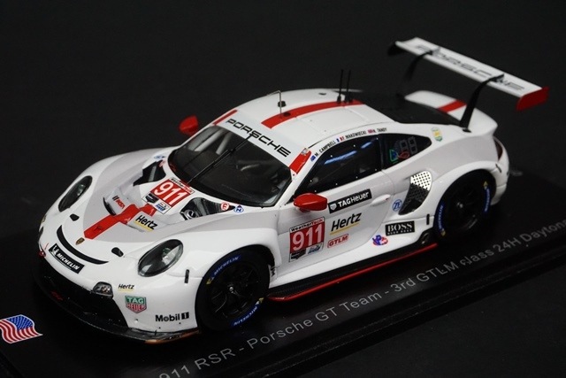 1/43 スパーク US122 ポルシェ 911 RSR #911 Porsche GT Team 3rd GTLM