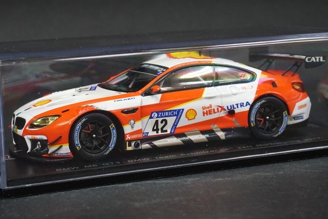 1/43 スパーク SG362 BMW M6 GT3 BMW Team Schnitzer 4位 ニュルブルク
