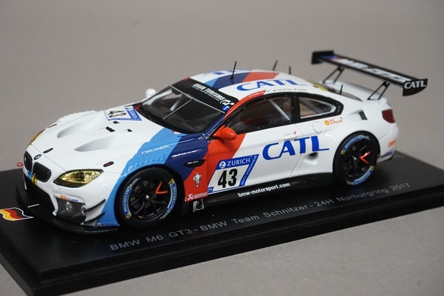 1/43 スパーク SG367 BMW M6 GT3 BMW Team Schnitzer ニュルブルク