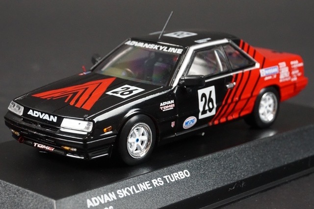 1/43 京商 03602A 日産 ADVAN SKYLINE RS TURBO＃26, Boost Gear