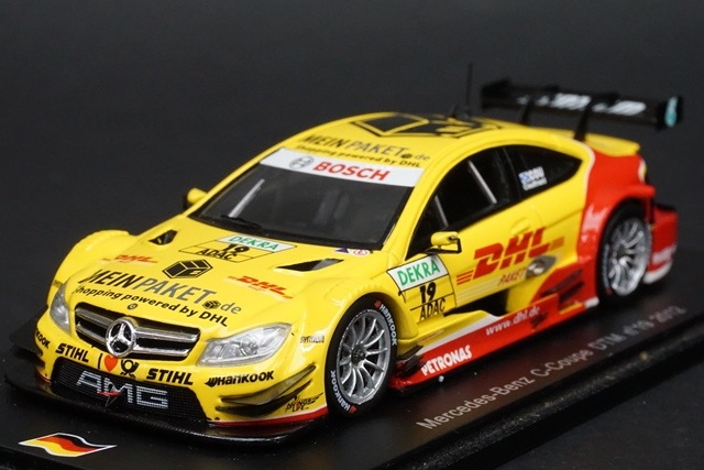 1/43スパーク SG055 メルセデスベンツ Cクーペ 2012 DTM #19, Boost