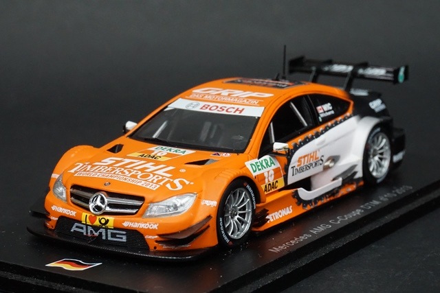 ⭐︎希少⭐︎デッドストックMercedes-AMG GT S ミニカー 1/43 1/43 スパーク SG125 メルセデス AMG C-Coupe DTM No.10 2013 Robert