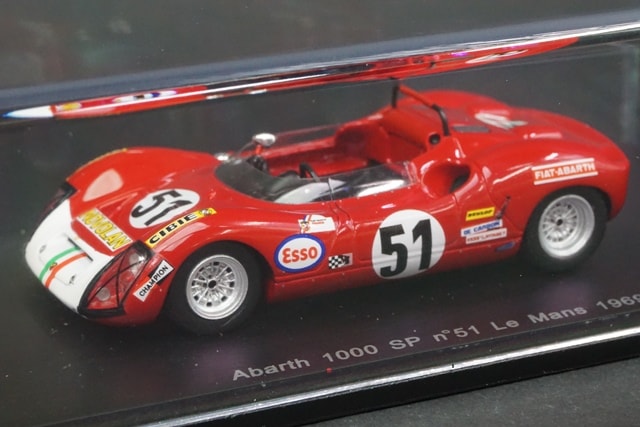 1/43 スパーク S1332 ホワイトライン限定 アバルト 1000 SP Le Mans