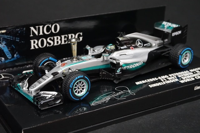 1/43 ミニチャンプス 410161006 メルセデス AMG ペトロナス F1 W07