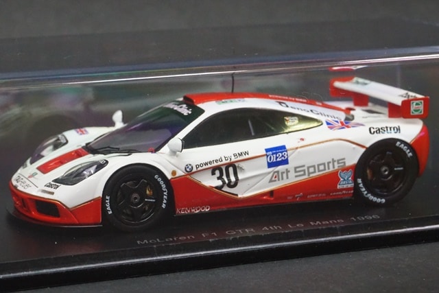 60　マクラーレン F1 GTR 4th ル・マン 1996 ミニチャンプス 60 マクラーレン F1 GTR 4th ル・マン 1996 ミニチャンプス