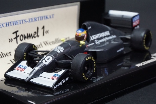 1/43 ミニチャンプス 338.002.4 SAUBER C12 K.WENDLINGER