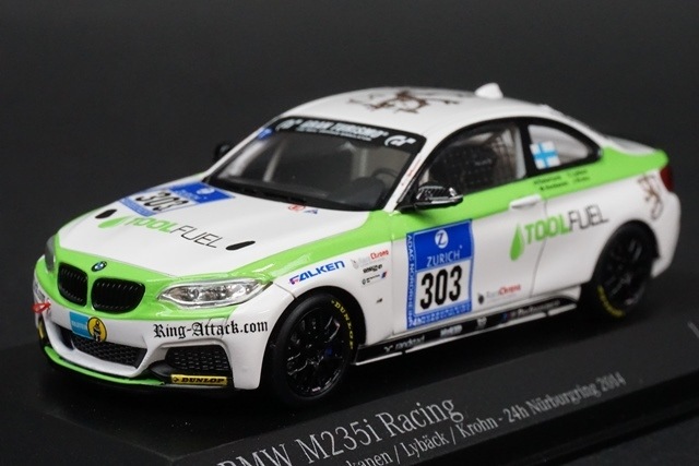 1/43 ミニチャンプス 437142403 BMW M 235I レーシング 24H