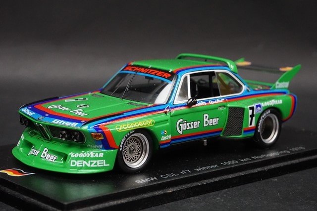 1/43 スパーク SG022 BMW CSL #7 Winner 1000km Nurburgring 1976 D