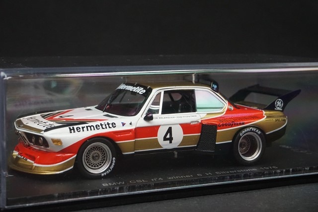 1/43 スパーク SG023 BMW CSL #4 Winner 6 H Silverstone 1976 - J