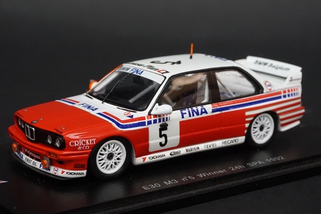 1/43 スパーク SB069 E30 M3 #5 Winner 24h SPA 1992 J.M.Martin - S