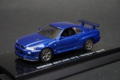 1/64 ���� �ӡ������쥯����� 06084BL ���� NISSAN SKYLINE GT-R (BNR34) V-spec 2 �֥롼