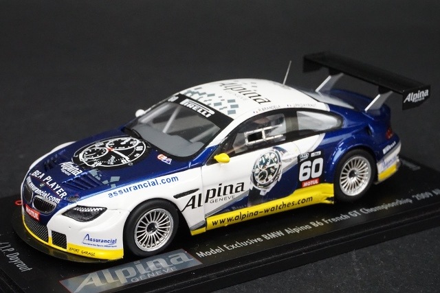 1/43 KANEKO OFFICE BMW アルピナ B6 フレンチ GT チャンピオンシップ