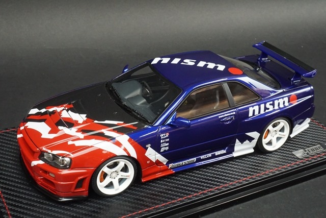 イグニッションモデル 1/43 スカイライン GT-R R34 TAS IG1606 1/43 Nismo R34 GT-R R-tune Launch Ver. TAS | LINE UP