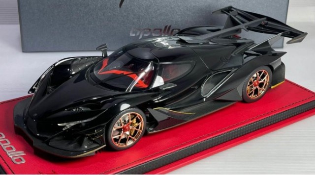 予約 PE82920 ピーコ 1/18 Apollo Intensa Emozione (Apollo IE) Black