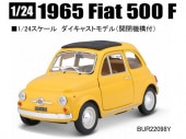 ���� BUR22098Y �֥顼�� 1/24 �ե����å� 500F 1965 �ʥ��������� 