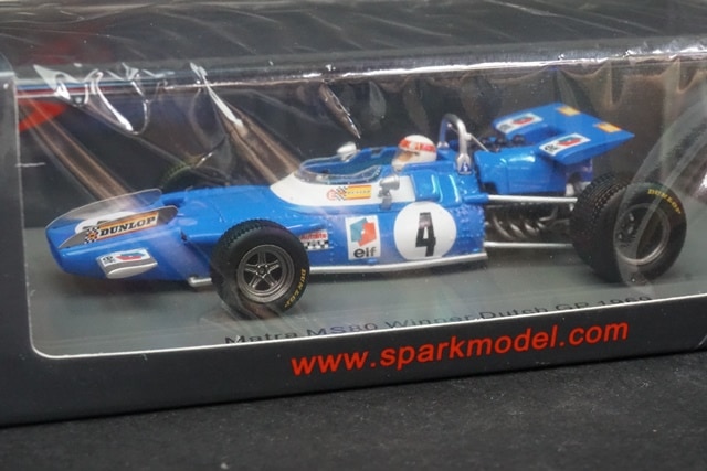 スパーク1/43マトラMS801969F1オランダGPウィナー#4J.スチュワー スパーク1/43マトラMS801969F1オランダGPウィナー#4J.スチュワー