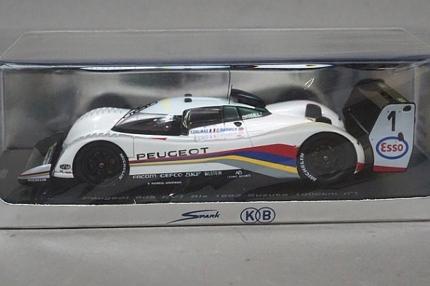 1/43 スパーク KBS065 プジョー 905 EV1 Bis 鈴鹿 1000km 1992 #1