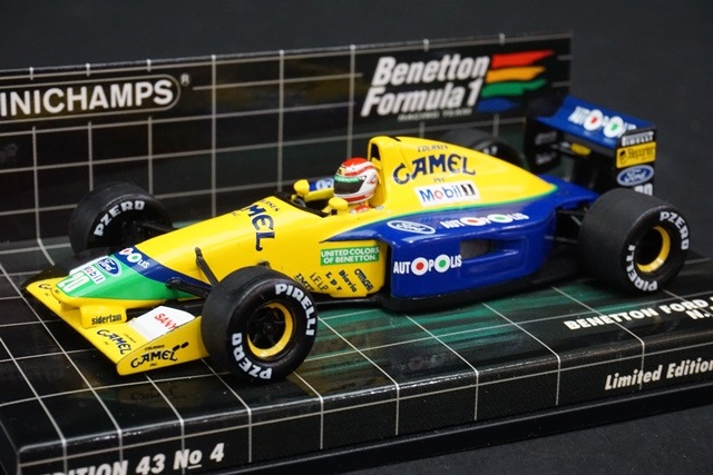1/43 ミニチャンプス 400910020 ベネトンフォード B191 N.ピケ 1991#20