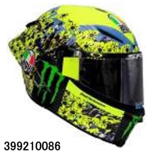 予約 399210086 ミニチャンプス 1/8 AGV ヘルメット バレンティーノ