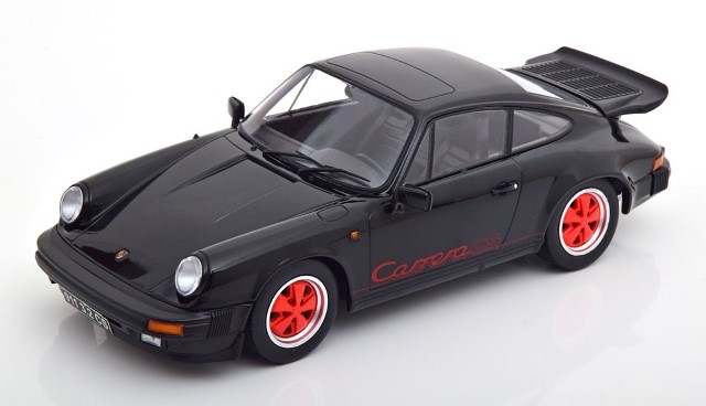 ミニカー 1/18 ポルシェ 911 3.2 KK-SCALE ポルシェ 911 3.2 SPEEDSTER 1989 BLACK KKDC ミニカー KKSCALE 1⁄18 ポルシェ 911 クーペ 1988 銀色