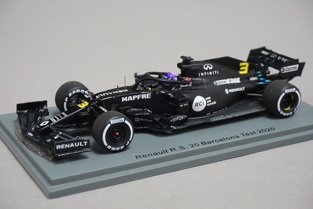 1/43 スパーク S6456 ルノー R.S.20 バルセロナ テスト 2020 #3