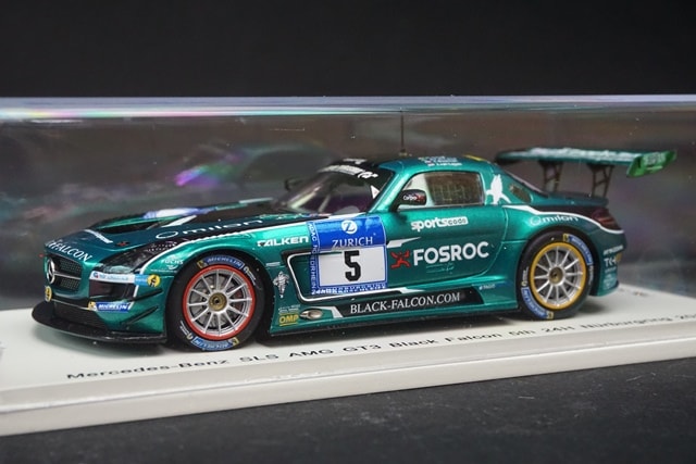 1/43 スパーク SG188 メルセデス・ベンツ SLS AMG GT3 Black