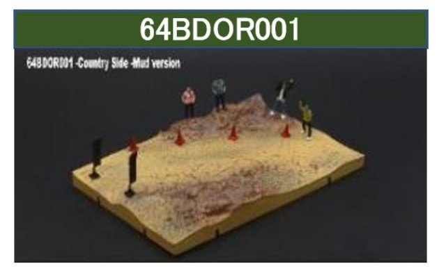 予約 64BDOR001 BM CREATIONS 1/64 ジオラマ シティ -001