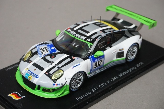 1/43 スパーク SG253 ポルシェ 911 GT3 R ニュルブルクリンク 24h 2016