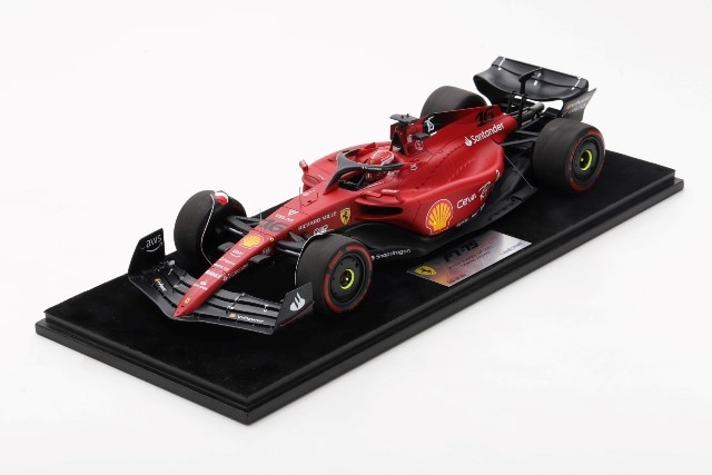 ルックスマート Ferrari F1-75 バーレーンGP C.ルクレール 優勝 2022 F1 Ferrari F1-75 #16 Charles Leclerc Bahrain Winner 1st