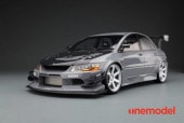 ���� 20C03-29 onemodel 1/18 ��ɩ VOLTEX EVO IX �ܥ�ƥå��� ���� 9 Carbon bonnet �����ܥ�ܥ�ͥå� Ver. Cement Grey ��������:99��