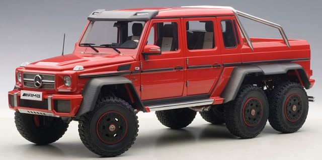 新品 76304 オートアート 1/18 メルセデス ベンツ G63 AMG 6X6