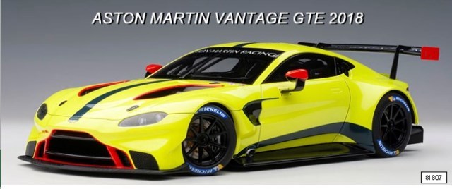新品 81807 オートアート 1/18 アストンマーティン ヴァンテージ GTE