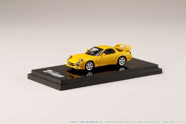 RX-7 ミニカー 予約 HJ643007CY ホビージャパン 1/64 アンフィニ RX-7 FD3S (A-Spec