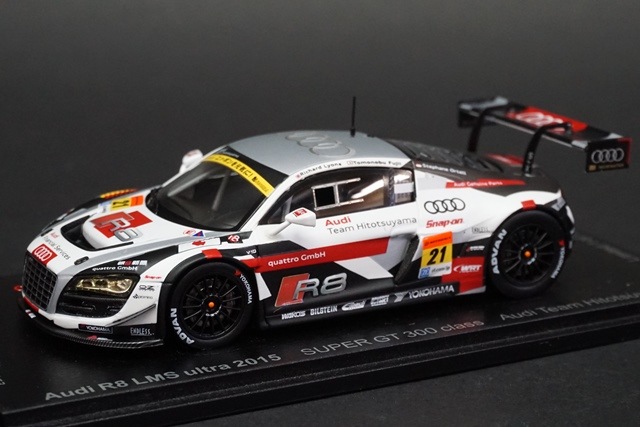1/43 スパーク HR4312015 アウディ R8 LMS ultra 2015 #21, Boost Gear