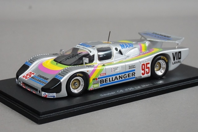 1/43 スパーク S4081 ザウバー C6 Le Mans 1986 #95 R.Bassaler